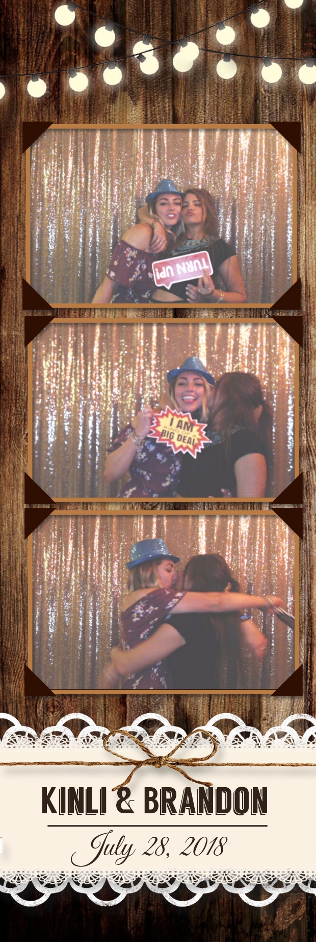 Kinli and Brandon's Wedding | View more photos from the event at gallery.photoboothbillings.com/u/PhotoBoothBillings/Kinli-and-Brandons-Wedding